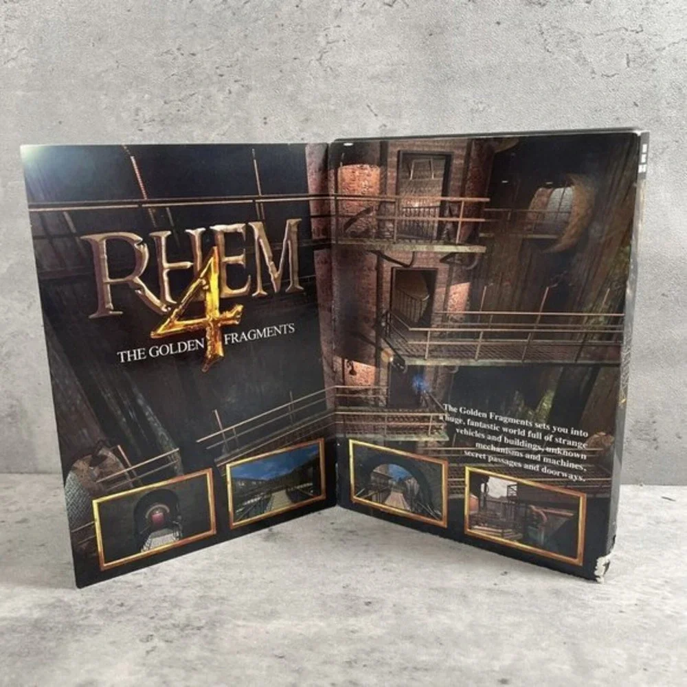 Rhem 4: The Golden Fragments (Windows/Mac, 2010) GAME/CASE/COVER ONLY